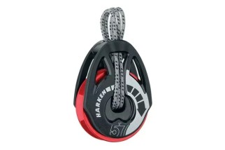 Poulie HARKEN 57mm CARBO T2 AUTO RATCHET RED