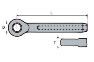 SELDEN EMBOUTS A SERTIR A IL POUR CABLE ø4mm