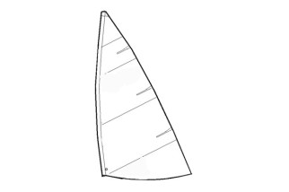 VOILE LASER 7M2 LATTE COMPATIBLE Nénuphar Sailing